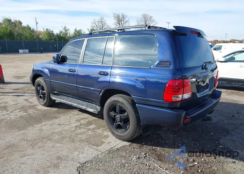 2003 Toyota Land Cruiser z USA, uszkodzony, nr VIN JTEHT05JX32044023